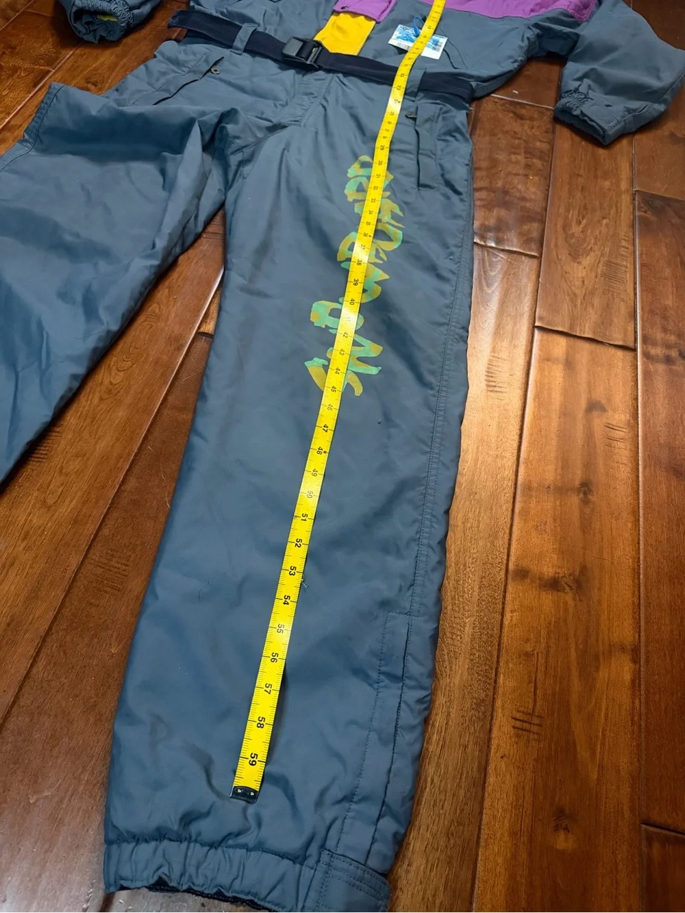 BELFE & BELFE Vintage Ski & Snowboard One-Piece Suit Italian Luxury